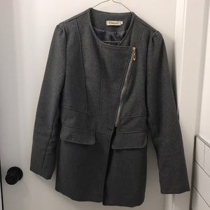 Grey Pea Coat